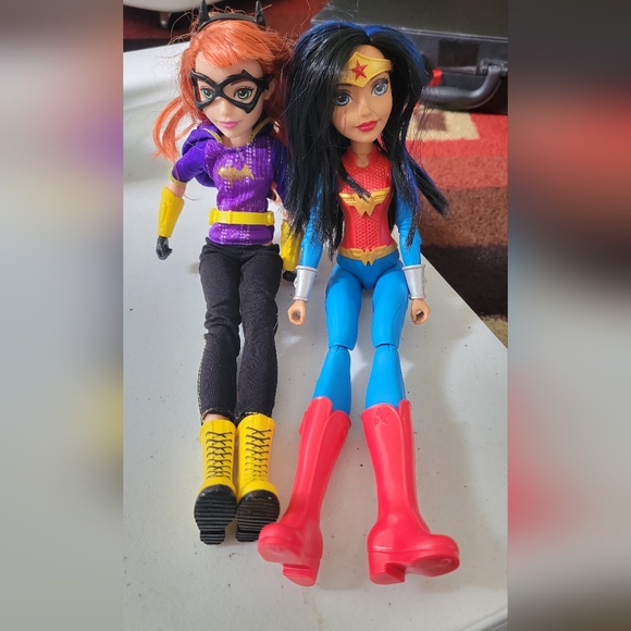 GUC DC Superhero Dolls and Vehicle - Picture 3 of 10